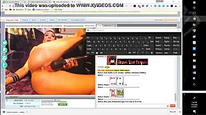 Huge Dildo Play Featuring Impressive Tits In An Intimate Session With Toys