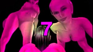 Music video featuring tall huge femdom