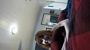 hannah grace gets her ass fucked hard in this intense anal session, left side view