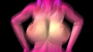 Music video featuring tall huge femdom