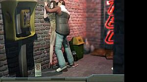 Overwhelmed With Desire, She Moans Loudly During A Hard Wall Fuck In The Office.