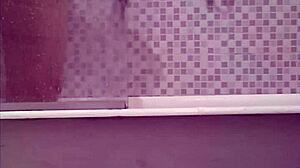 Spying on Sister While She Bathes