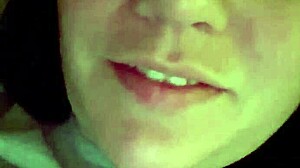 American MILF amateurs engage in kinky massage and dirty talk at party.