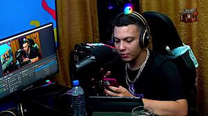 Bia Hot Checks Out Ruan's Dick in Sheer Podcast