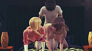 i fuck a nun and an elf in a hotel apartment in honey select 2 dx
