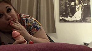 Hey, Tina, show me how you practice smoking BJs for your daddy with that dildo!