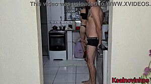 She worships my asshole like a submissive housewife amateur.