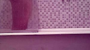 Spying on Sister While She Bathes