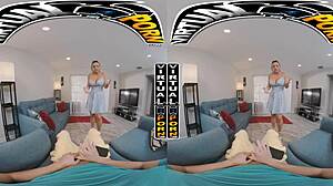 POV fucking stepmom Carmela Clutch during chores.