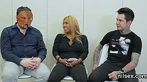 Foxy Chick Brought to Butthole Madhouse for Awkward Therapy Session