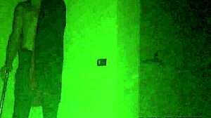 Slut gets her ass screwed in empty house on halloween.