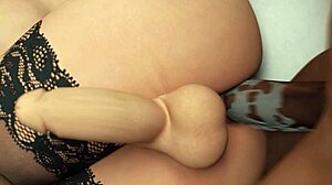 horny men fuck trans women missionary style