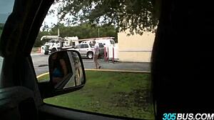 luna star dominates 305bus, banging two dicks hard