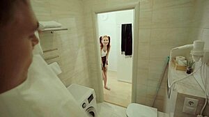 Oh wow, seducing handsome stepbrother while parents are away!