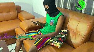 She trusts friend for doggystyle on bed