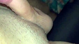 she blows bubbles as he throatfucks her deeply