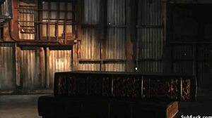 big blonde milf tied