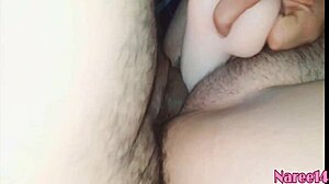 Loving That Huge Dildo Deep