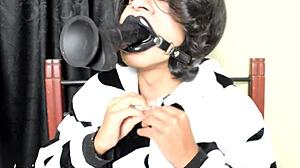 Twink enjoys anal dildo in hd