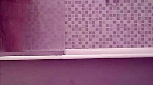 Spying on Sister While She Bathes