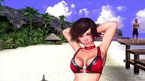 Reiko's Sexy Entrance In Rumble Roses XX