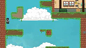 i'm playin super erotic jump king game, jump fucker