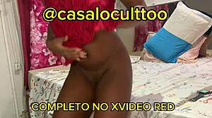 a black ebony wife gets fucked in reality. amateurs watch the hot action with facial.