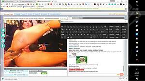 Huge Dildo Play Featuring Impressive Tits In An Intimate Session With Toys