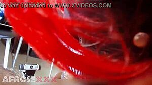 Very sloppy head monster pleasing a lucky man