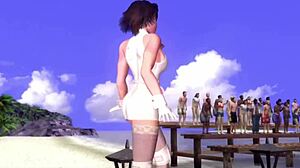 Reiko's Sexy Entrance In Rumble Roses XX