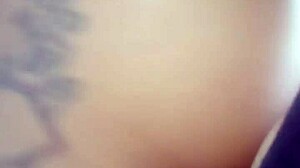 Ebony Amateur With Tattoo Acts As Cum Dumpster Slut In Homemade Facial Scene