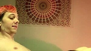 Evil Femdom Blowjob on Monster Cock with Intense Fetish Action.