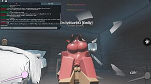 wild roblox porn with monster in missionary and doggystyle 😈