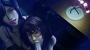 Dead or Alive SFM compilation with wild 3D hentai action