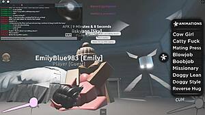 wild roblox porn with monster in missionary and doggystyle 😈