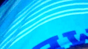 Guy takes off underwear showing dick while masturbating.