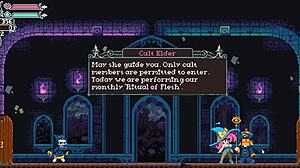 Flip witch pixel hentai game ep 6 femdom creampie in the forest