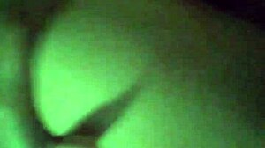 girl rides partner while using toy in private setting