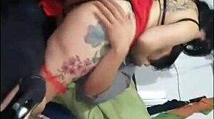 Dana Barzagli Gets Cuckold Creampie, Cumming Inside Her!