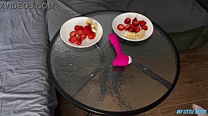 controlling my bound teen 18+ slave's wild climaxes