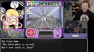 When you're stuck in a naughty escape game, what do you do with that cock?