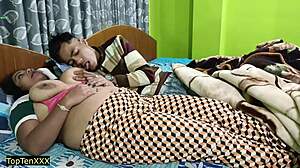 indian stepsister shared in wild threesome with friend