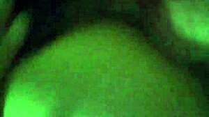 girl rides partner while using toy in private setting