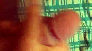 Young twinks masturbate in bedroom after gay porn.