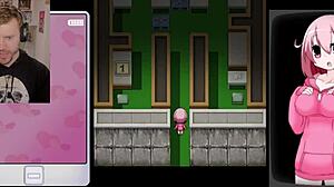 When you're stuck in a naughty escape game, what do you do with that cock?