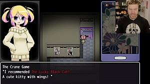 When you're stuck in a naughty escape game, what do you do with that cock?