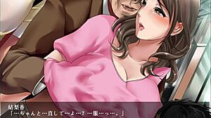 pretty office babe's boobs bounce... train secret!