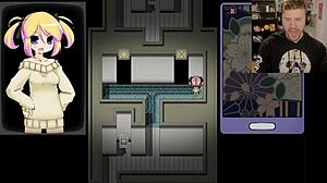 When you're stuck in a naughty escape game, what do you do with that cock?