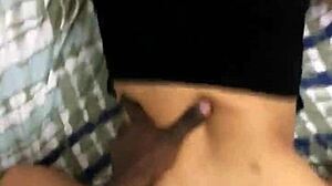 Oh wow, look at rootsgaia bouncing on hornyhorsee's big cock, that interracial gay action with big ass bent over!