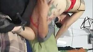 Dana Barzagli Gets Cuckold Creampie, Cumming Inside Her!